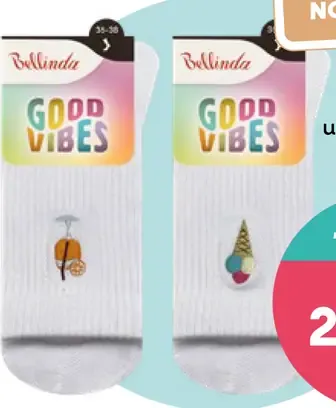 Bellinda Good Vibes unisex športové ponožky