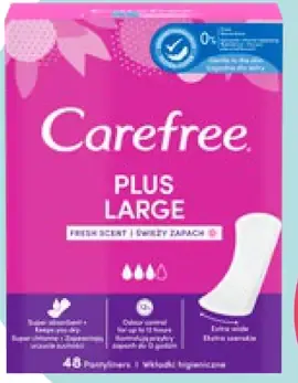 Carefree slipové vložky 48 Plus Large vybrané druhy