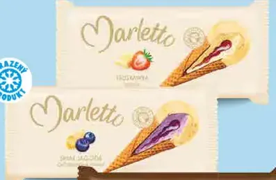 Marletto kornút premium jahodový / lieskový orech / čučoriedkový