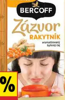 Bercoff Zázvor rakytník čaj