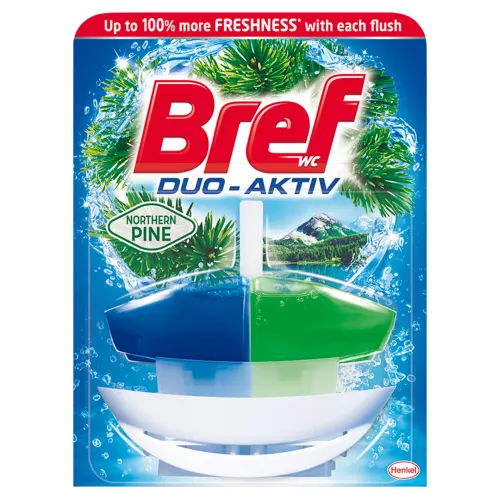 Bref Duo-Aktiv Northern Pine tekutý WC blok
