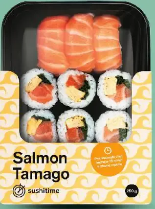 Sushitime Sushi Salmon Tamago