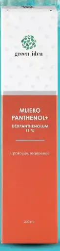 Green idea mlieko pantenol+ s dexpanthenolom 11 %