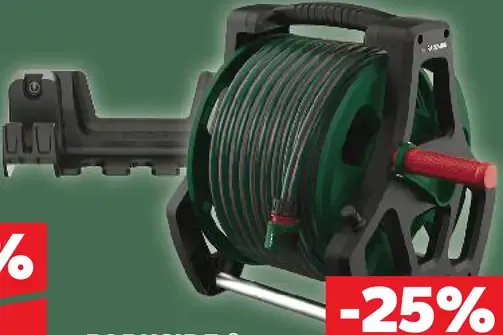 Parkside hadicový bubon nástenný vrátane hadice 20 m