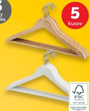 LIV&BO Súprava vešiakov na odev