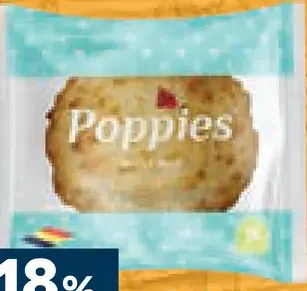 Poppies sušienky s kokosom