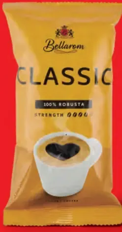 Bellarom klasik káva 100 % Robusta