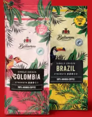 Bellarom Barista mletá káva s pôvodom Single Origin Colombia