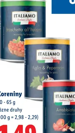 Italiamo koreniny