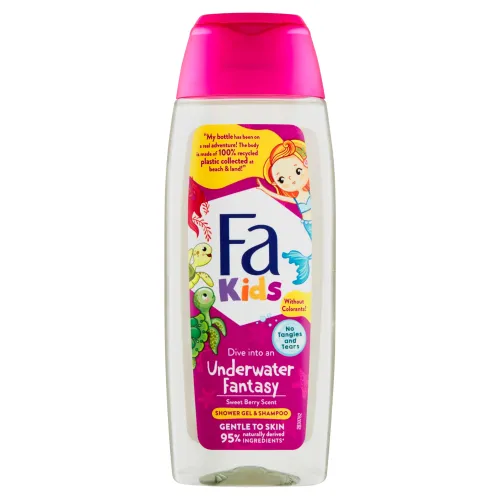 Fa Kids Underwater Fantasy sprchovací gél a šampón 2v