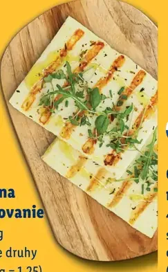 Halloumi syr na grilovanie
