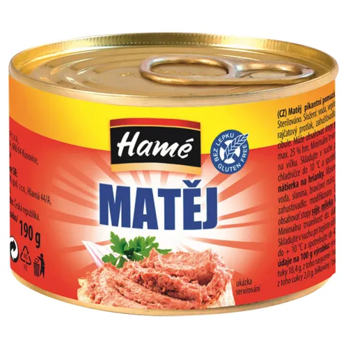 Hamé Matej pikantná nátierka na hrianky