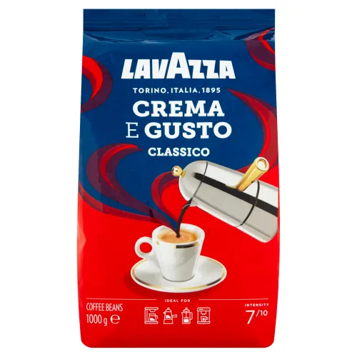 Lavazza Crema E Gusto Classico zmes praženej zrnkovej kávy