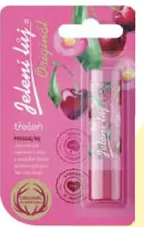 Jelení lůj čerešňová pomáda na pery