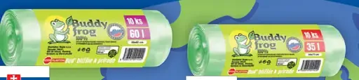 Buddy Frog kompostovateľné vrecia