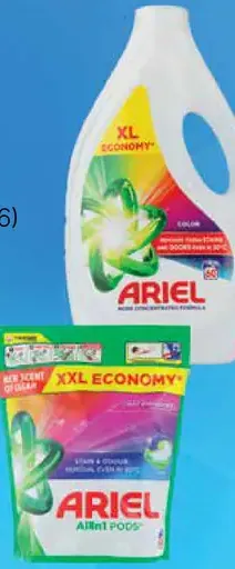 Ariel prací prostriedok viac druhov