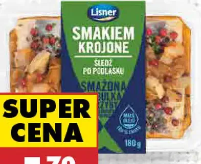 Lisner sleď rôzne druhy