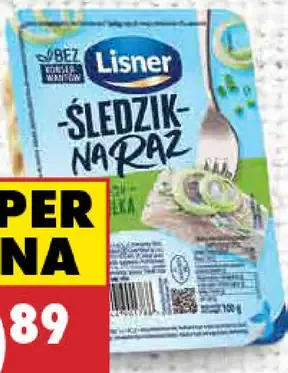 Lisner sleď v oleji s cibuľkou