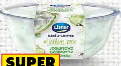 Lisner sleď v jogurtovo-kôprovej omáčke