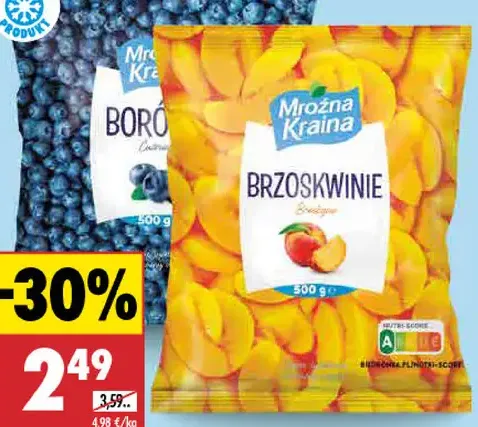 Mrožna kraina broskyňa