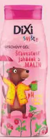 Dixi Svište Detský šampón/sprchový gél Jahôdka a malina
