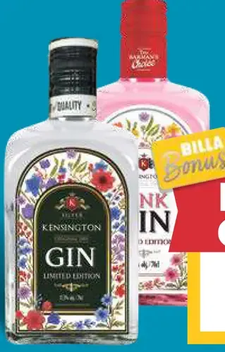 Kensington gin pink, silver