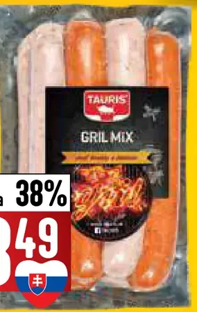 Tauris Grill klobásy mix