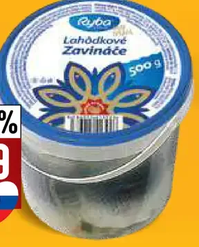 Lahôdkové zavináče pevný podiel 425 g