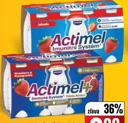 Danone Actimel Imunitní systém nápoj