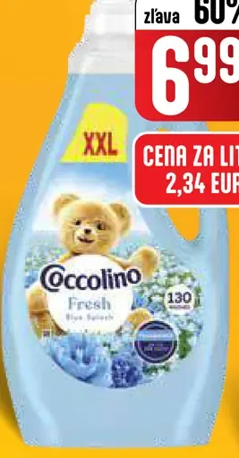 Coccolino Blue Splash aviváž na pranie
