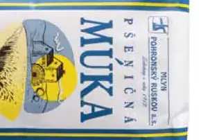 Mlyn Pohronský Ruskov múka viac druhov