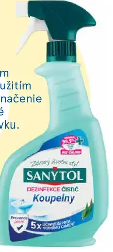 Sanytol čistič kúpeľne