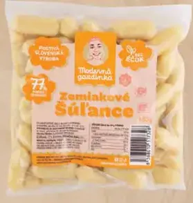 Moderná gazdinka zemiakové šúľance