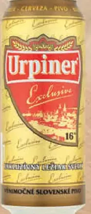 Urpiner špeciál 16° plechovka