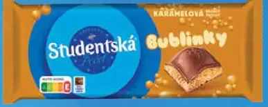 Orion Studentská pečať Bublinky čokoládová tyčinka s príchuťou karamelu