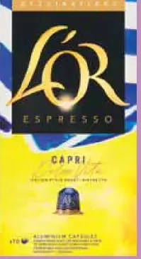 L'OR káva v kapsuliach