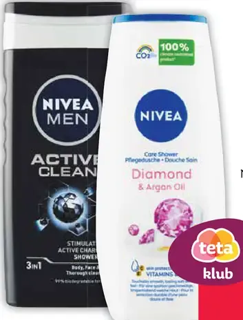 Nivea sprchovací gél Diamond & Care