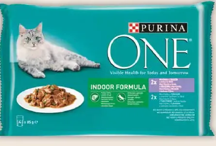 Purina One Indoor Formula kapsička pre mačky