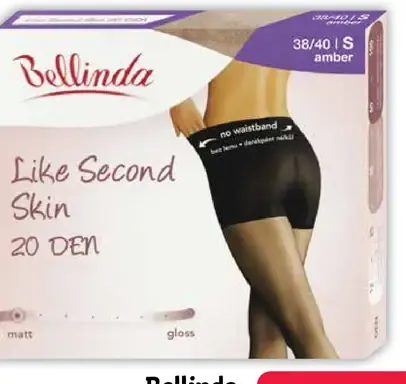 Bellinda Like Second dámske pančuchy 20 DEN