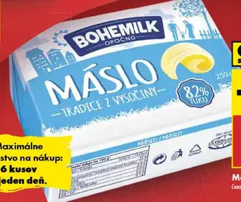 Bohemilk maslo 82 %