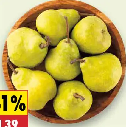 Hrušky Packham ukladané