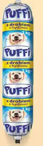 Puffi kuracia saláma pre psy