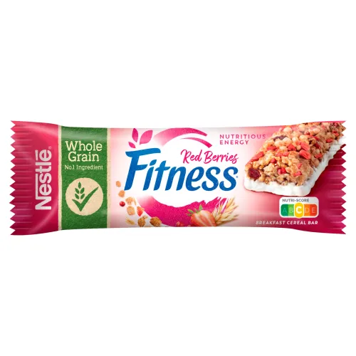 Nestlé Fitness Red Berries raňajková cereálna tyčinka