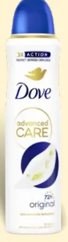 Dove Advanced Care deospray