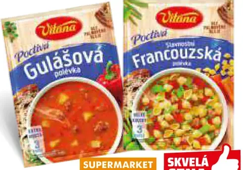 Vitana poctivá polievka gulášová