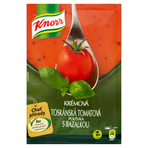 Knorr Toskánska paradajková polievka s bazalkou