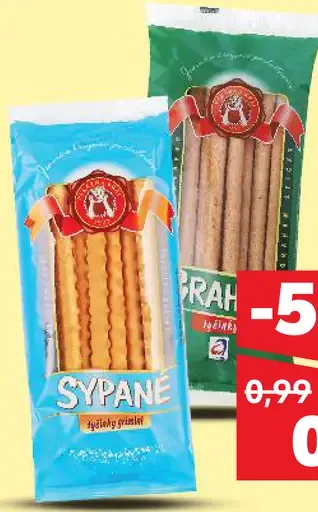 Tyzinky slané tyčinky