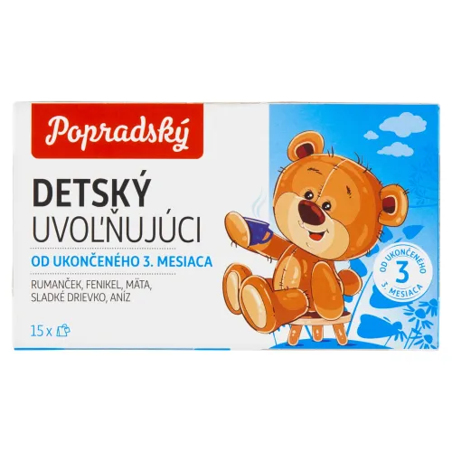 Popradský Detský uvoľňujúci bylinný čaj