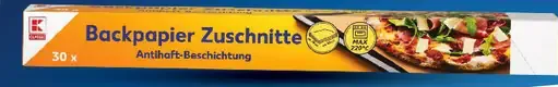 K Classic papier na pečenie Backpapier Zuschnitte