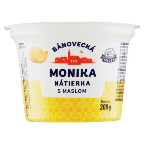 Milsy Bánovecká Monika nátierka s maslom